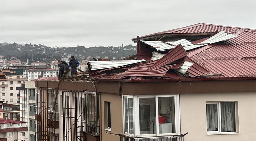 Rize Valiliği'nden fırtına açıklaması