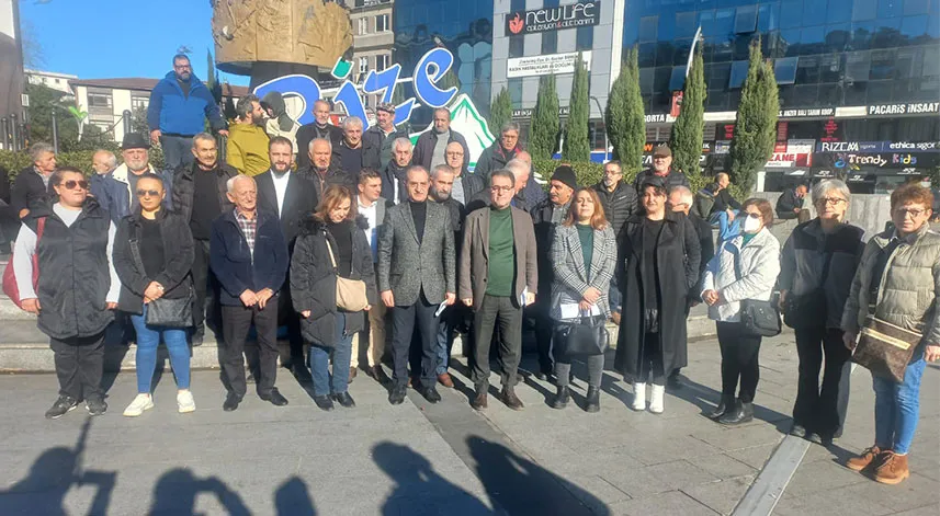 CHP Rize İl Başkanlığı, terörü lanetledi