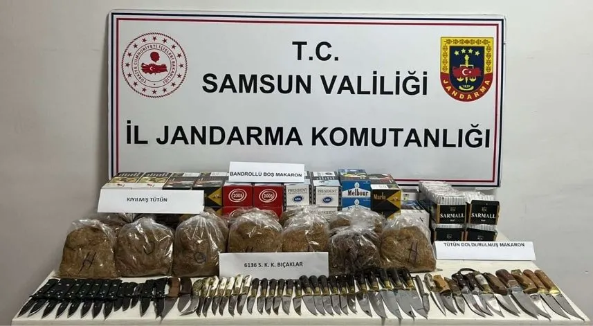 Tütün ve sigara kaçakçılığı operasyonunda bir zanlı yakalandı