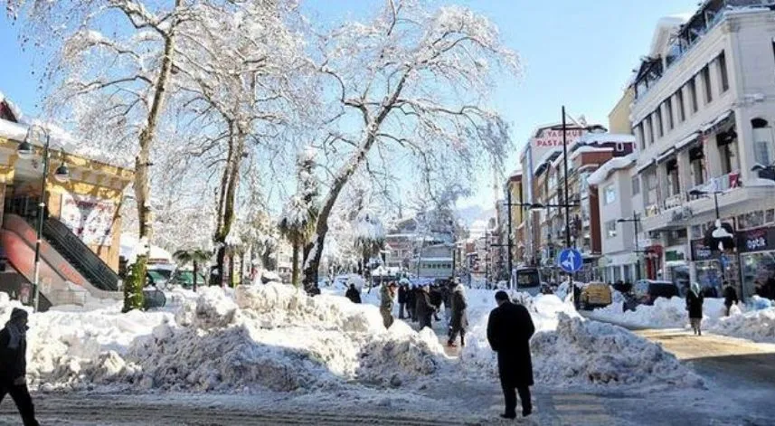 Rize için kar yağışı uyarısı	