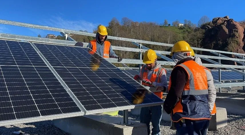 Karadeniz'de derelerin kenarına artık HES değil GES kuruluyor