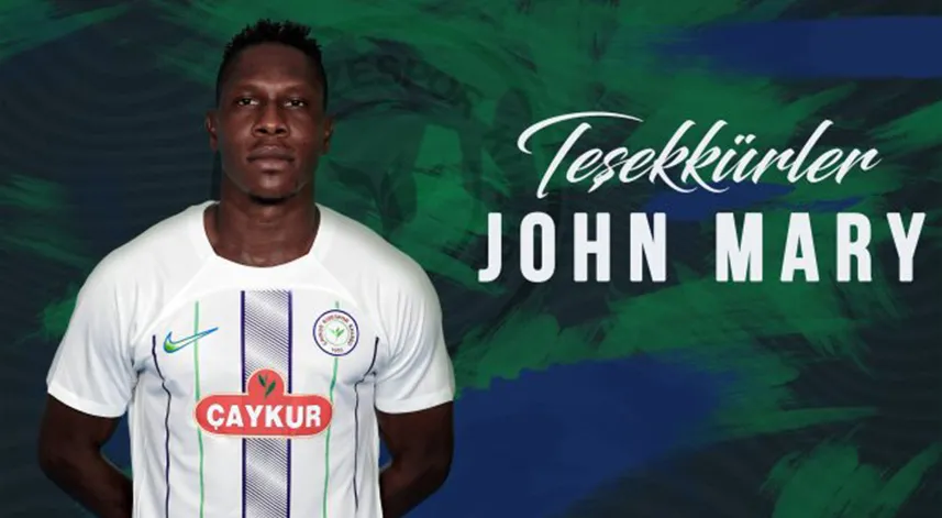 Çaykur Rizespor, John Mary ile yollarını ayırdı