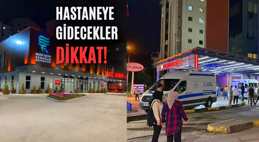  Hastaneye Gidecekler Dikkat!