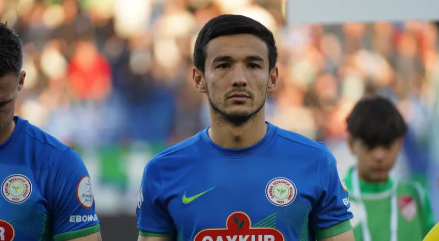 Çaykur Rizespor'a Alikulov'dan kötü haber