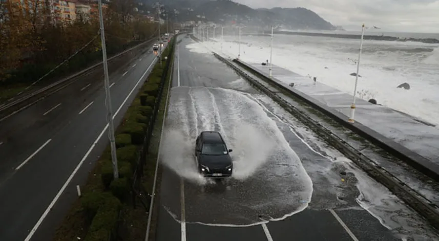 Rize ve çevresinde fırtına bekleniyor