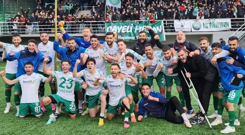 Çayelispor, şampiyonluğa doğru adım adım