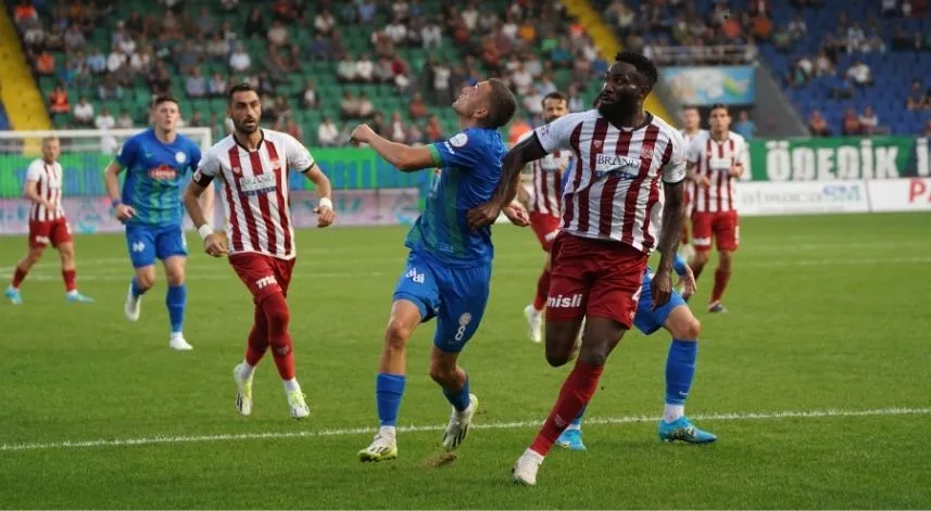 Çaykur Rizespor-Sivasspor rekabetinde 22. randevu