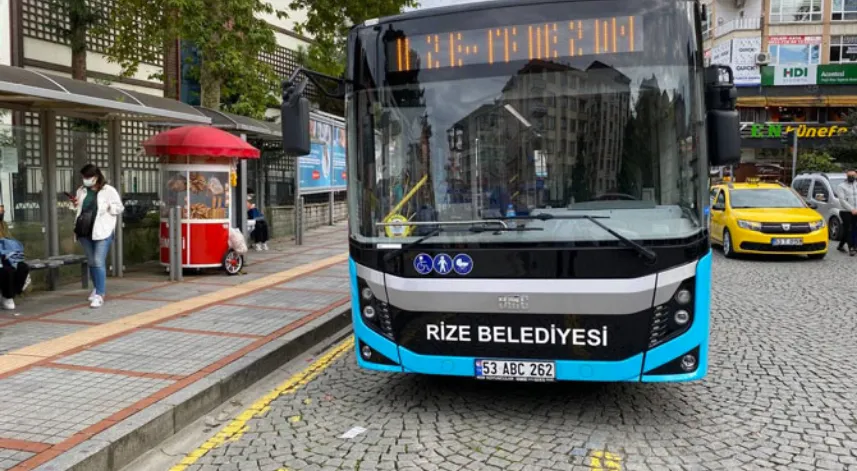 Rize-Trabzon otobüs seferlerinde değişiklik