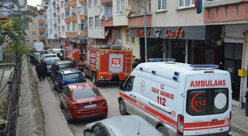 Evde çıkan yangında bir kişi öldü