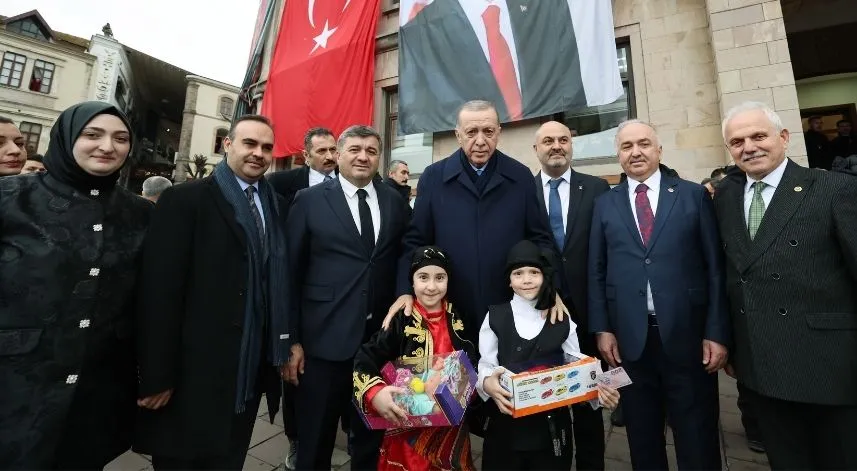 Cumhurbaşkanı Erdoğan, Giresun'da