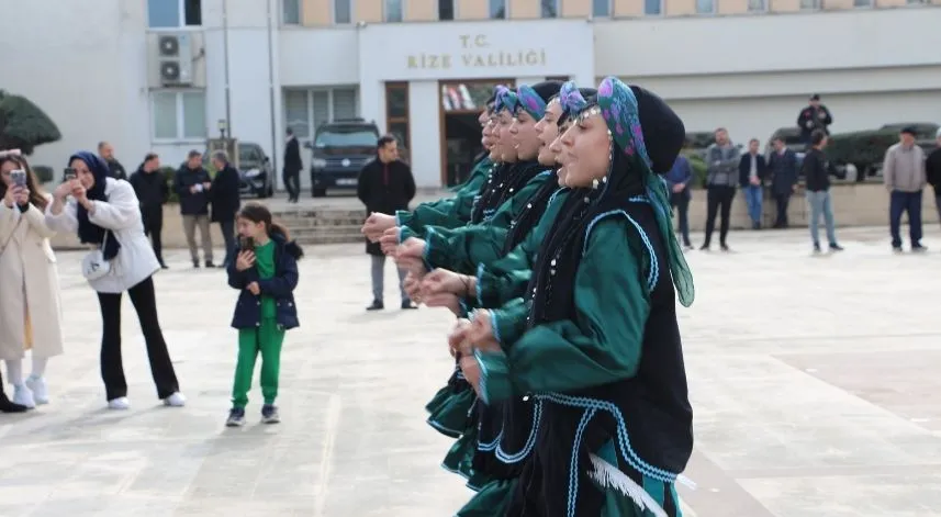 Rize’nin düşman işgalinden kurtuluşunun 106. Yıldönümü kutlamaları