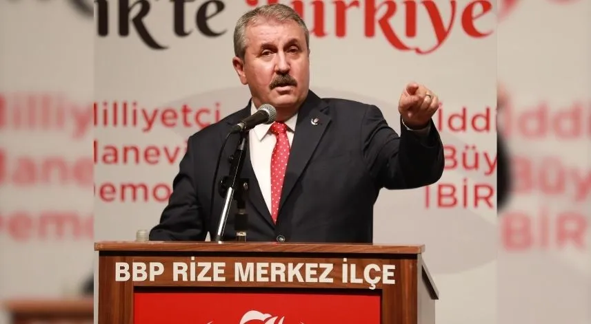 Mustafa Destici, Rize’ye geliyor