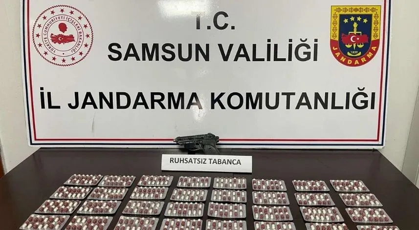 Samsun'da uyuşturucu satışı yaptığı belirlenen şüpheli yakalandı