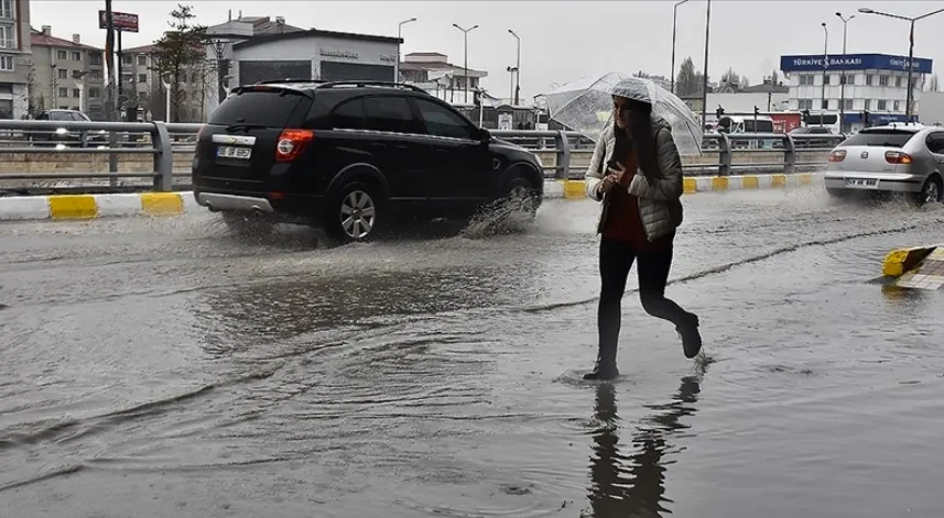 Doğu Anadolu'nun kuzeyi için kuvvetli yağış uyarısı