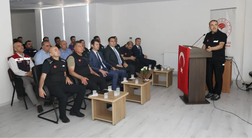 Arhavi'de AFAD'ın çalışmaları değerlendirildi