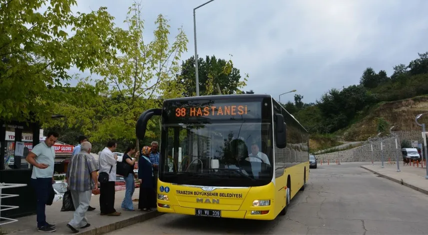 Trabzon'da bayramda toplu taşıma ücretsiz