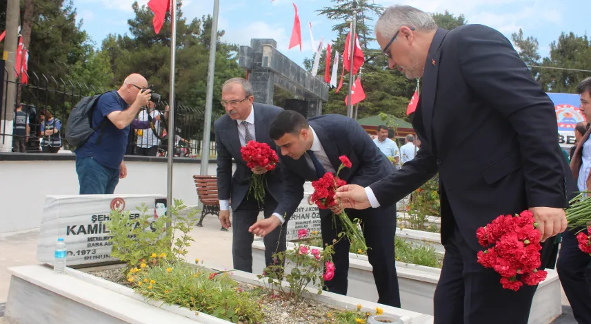 Bafra'da arife gününde şehitler dua ile anıldı