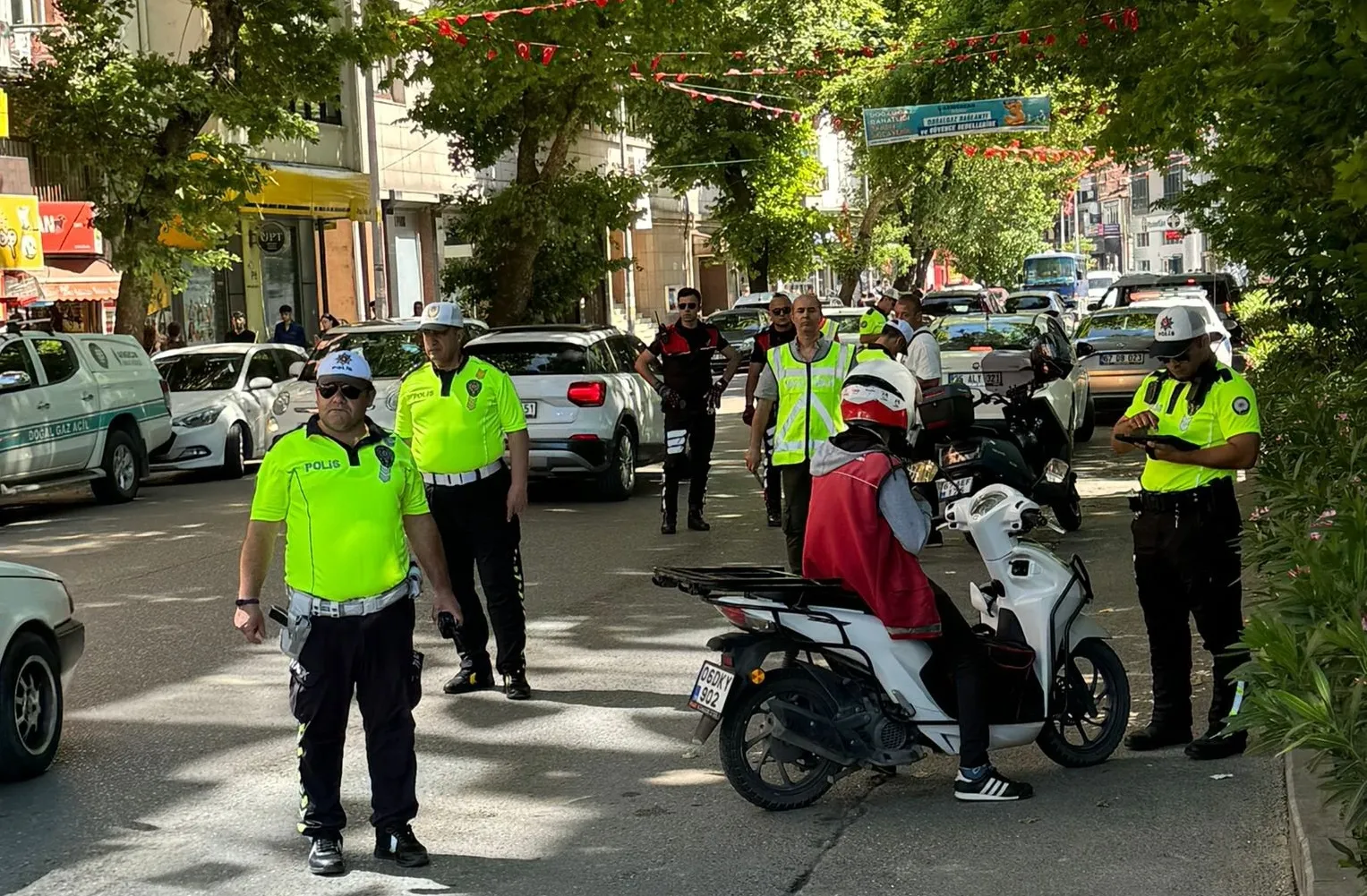 Bayram trafiği tedbirleri kapsamında denetim yapıldı