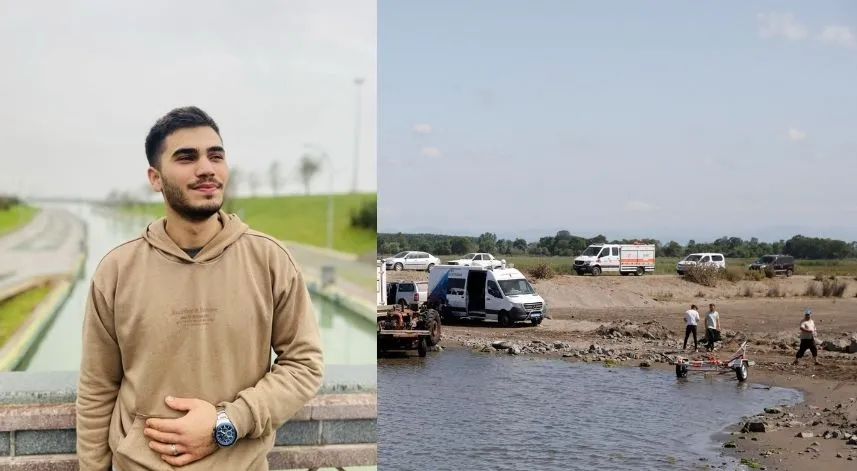 Samsun'da denizde kaybolan gencin bulunması için çalışmalar sürüyor