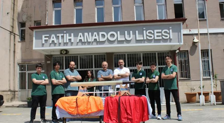 Rize Fatih Anadolu Lisesi, TEKNOFEST’te gözünü zirveye dikti