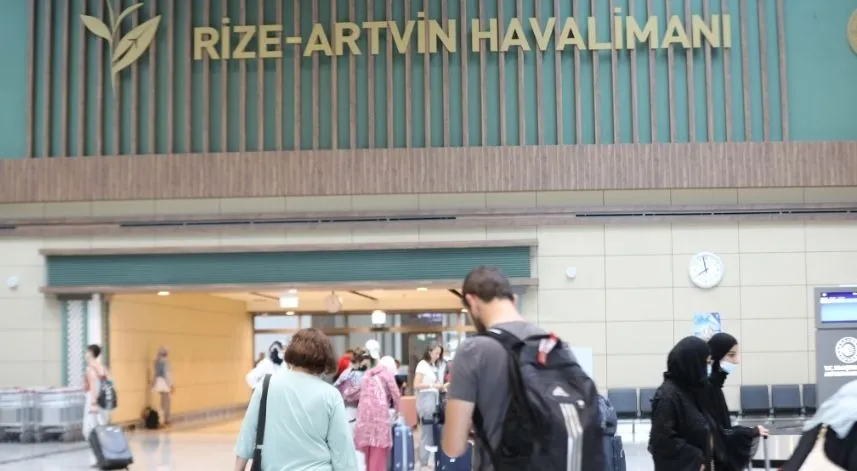 Rize-Artvin Havalimanı, haziranda 100 binden fazla yolcuya hizmet verdi