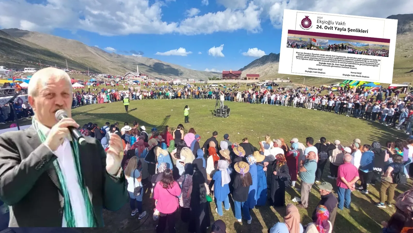 Ekşioğlu Vakfı 24. Ovit Yayla Şenlikleri ne zaman yapılacak?