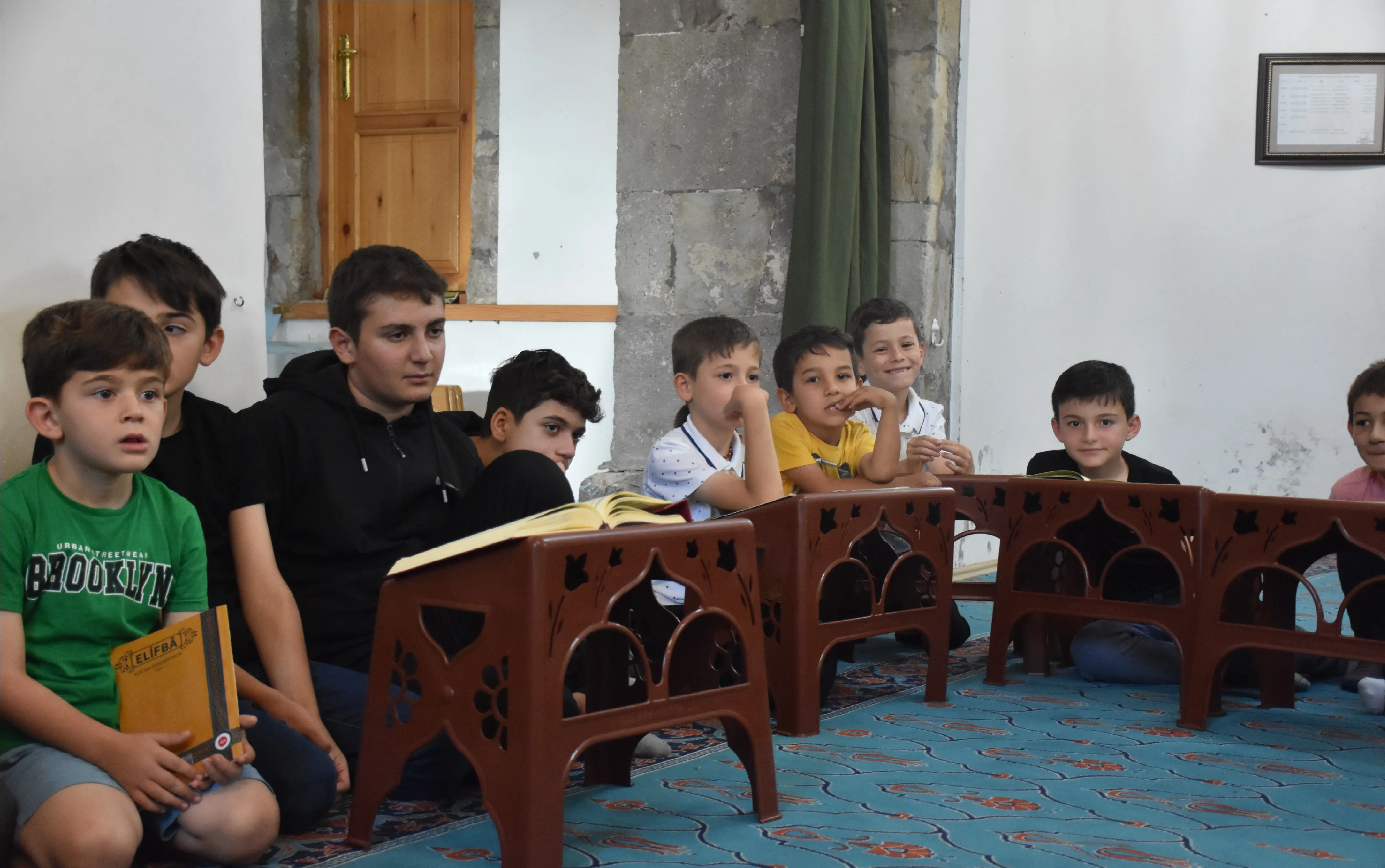 Tarihi Ayasofya Camii, Kur'an kursu öğrencilerini ağırladı