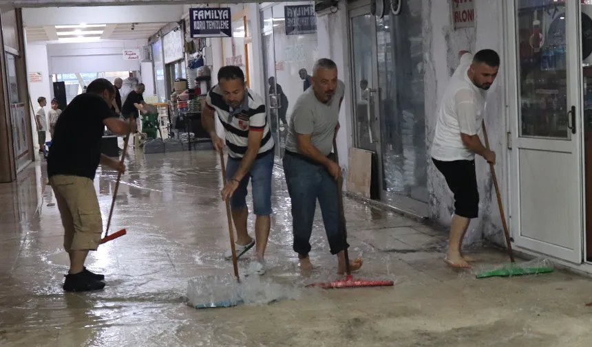 Ordu'da sağanak etkili oldu