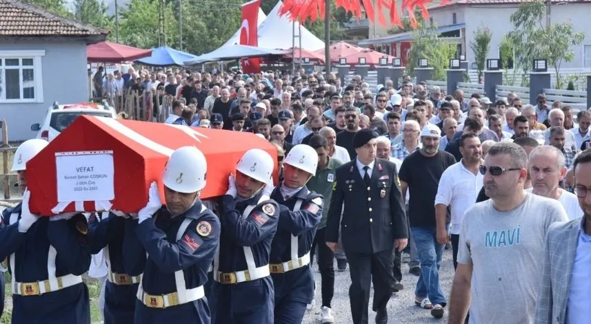 Jandarma Uzman Çavuş Tekkeköy'de toprağa verildi