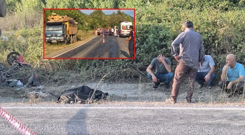 Zonguldak'ta kamyonun çarptığı elektrikli bisiklet sürücüsü öldü