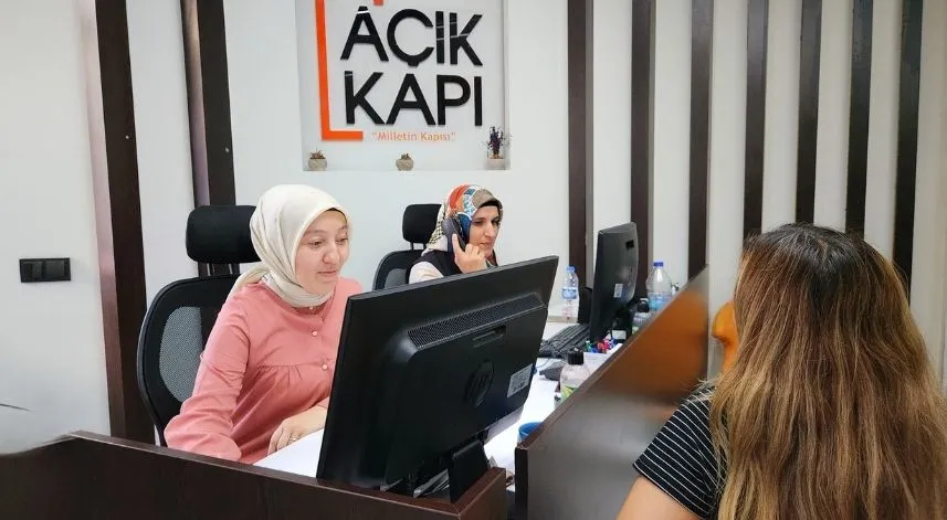 Artvin'de Açık Kapıya 6 ayda 557 başvuru yapıldı