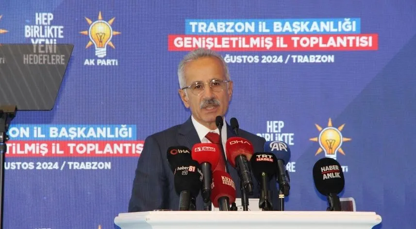 Uraloğlu: Zigana Tüneli’nden açıldığı günden itibaren 2 milyon 200 bin üstünde araç geçti