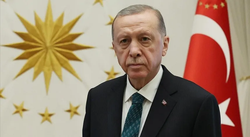 Cumhurbaşkanı Erdoğan, şehit Jandarma Astsubay Ferhat Gedik ile Eren Bülbül'ü andı