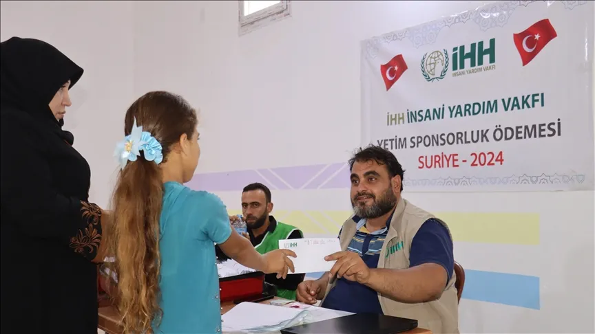 İHH, Suriye’deki 29 binden fazla yetime nakdi yardım ulaştırdı