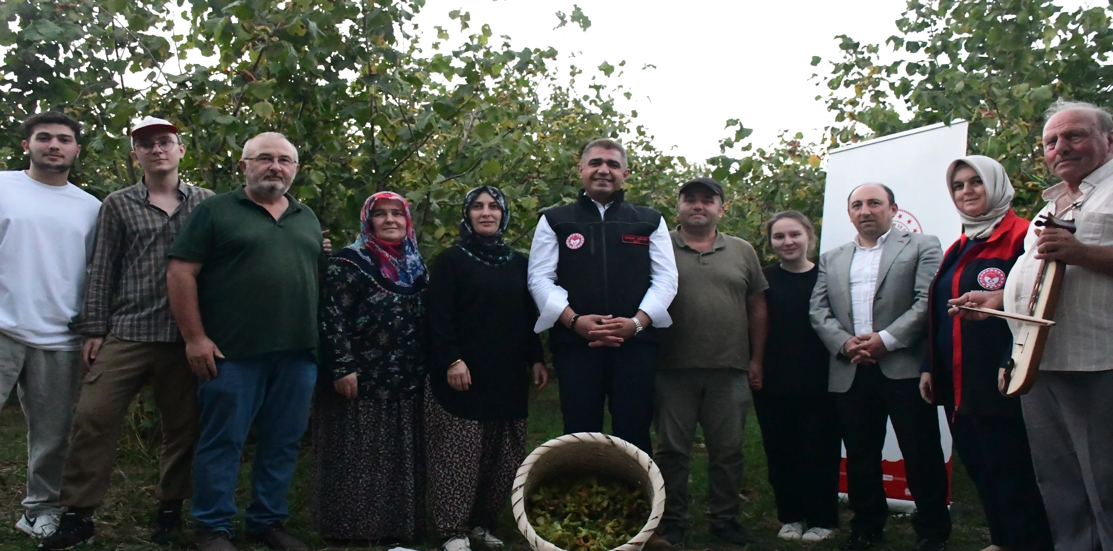 Düzce'de fındık hasat şenliği düzenlendi