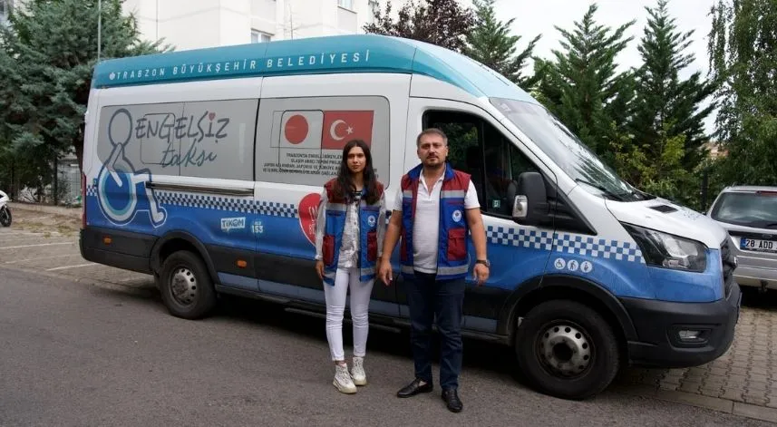 Trabzon'da engelsiz taksi ile 183 kişiye ulaşım hizmeti verildi