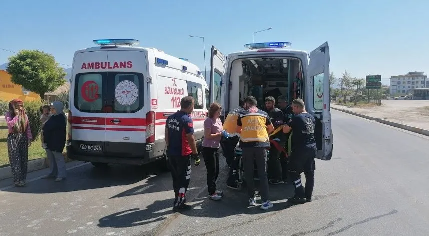 Tokat'taki trafik kazasında 6 kişi yaralandı