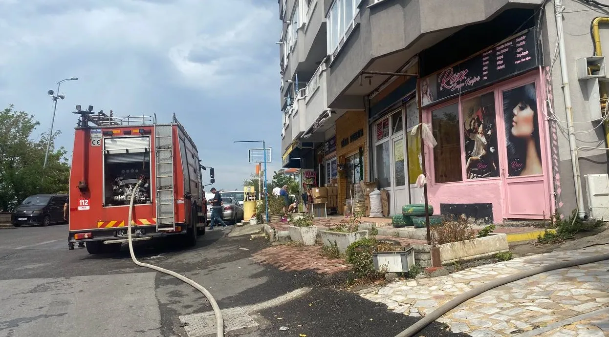 Zonguldak'ta çıkan yangında ev hasar gördü