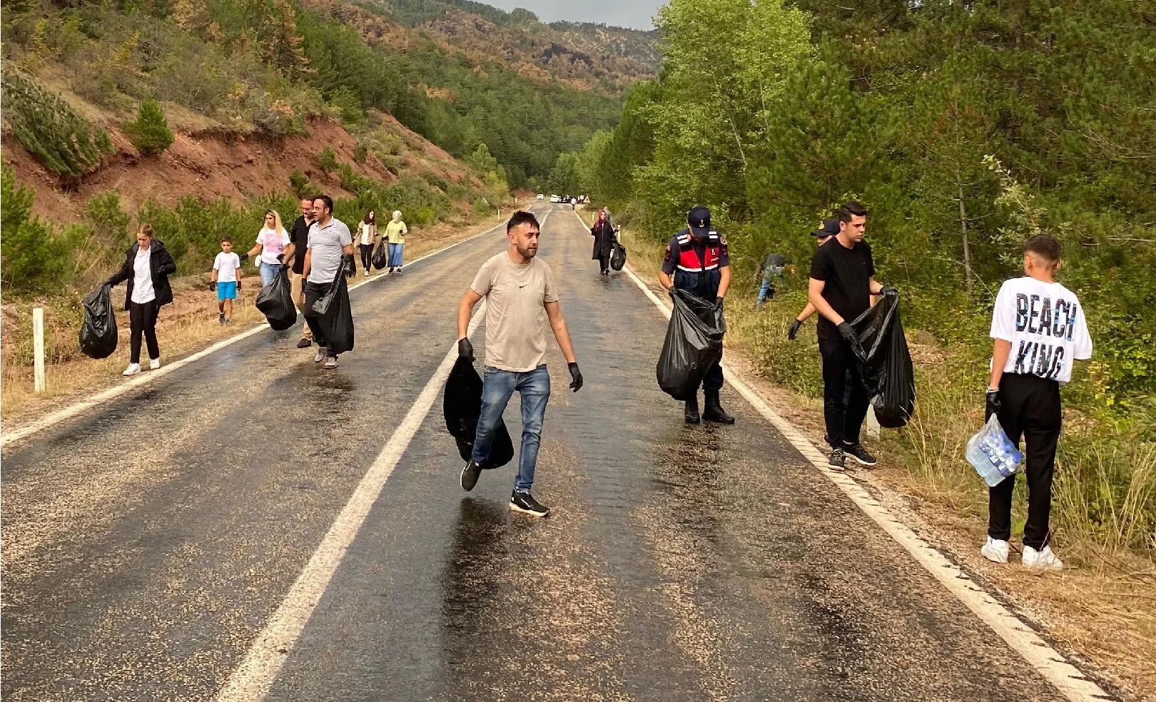 'Ormanlarımızı Temizleyelim' etkinliği düzenlendi