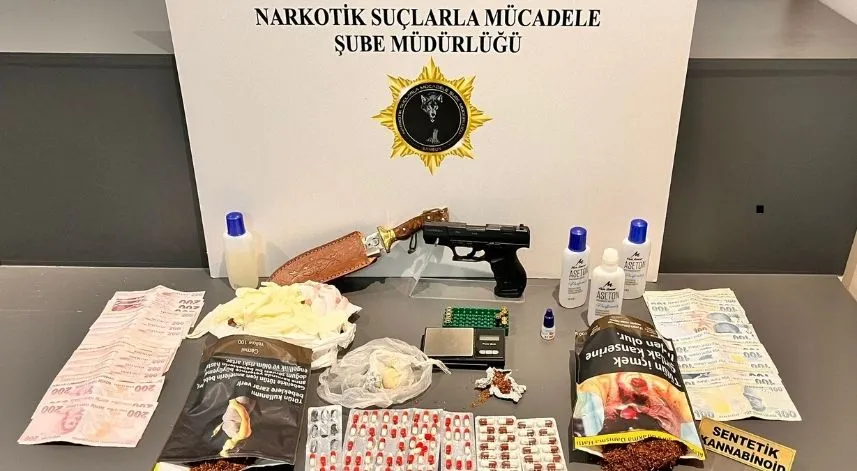 Samsun'da narkotik operasyonunda 7 şüpheli yakalandı