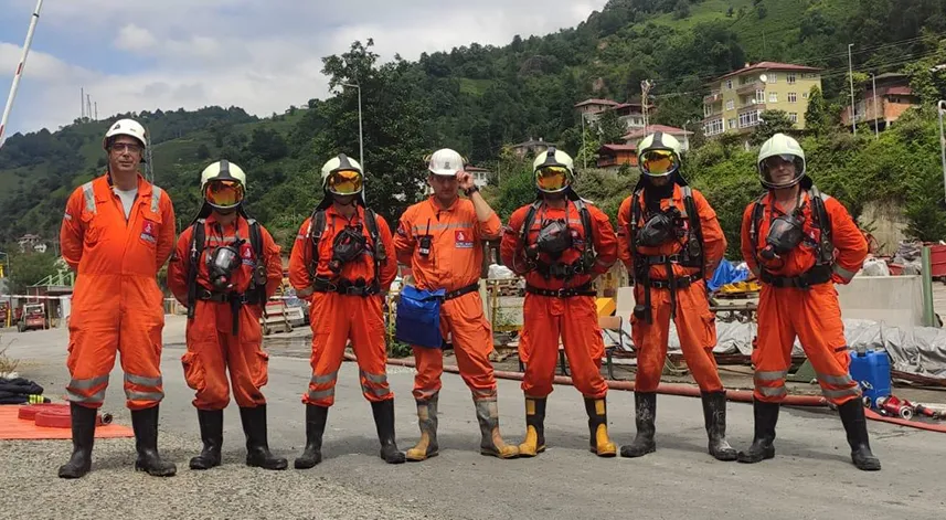 Rizeli madenciler yarışma için son hazırlıklarını yapıyor