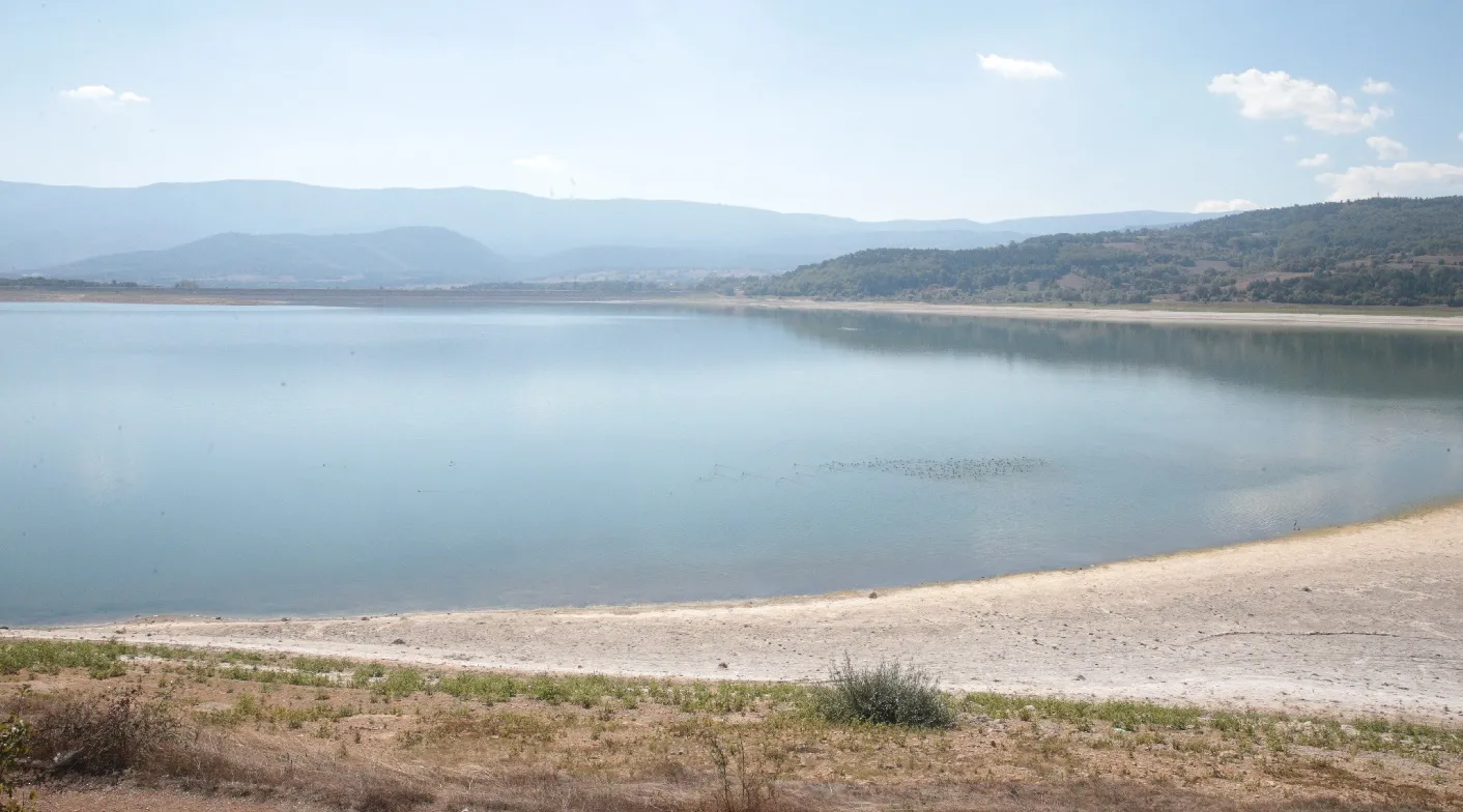 Bolu'daki Gölköy baraj gölünde su seviyesi yüzde 30'un altına düştü