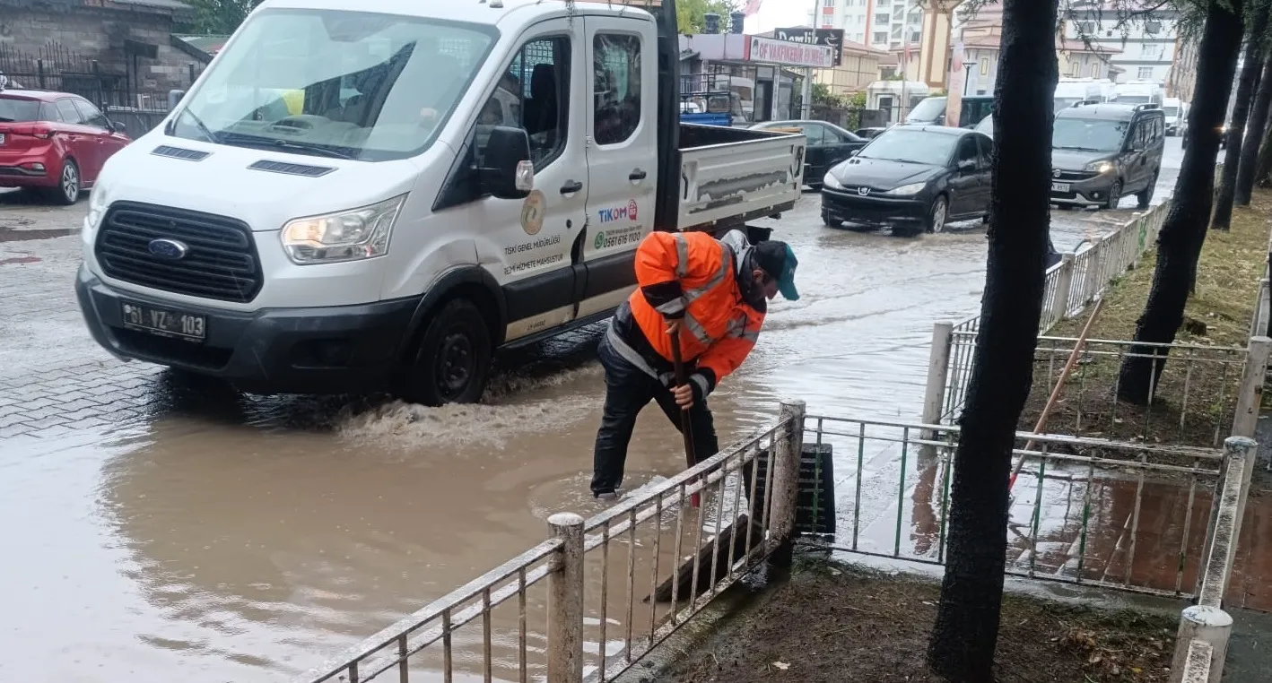 Trabzon'da sağanak etkili oldu