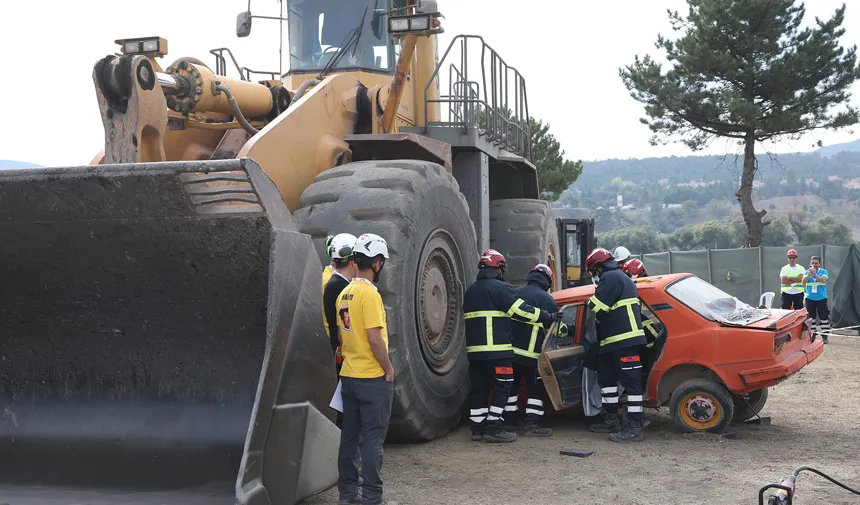 Çayeli Bakır, 3. Maden Kurtarma Yarışması'nı zirvede bitirdi