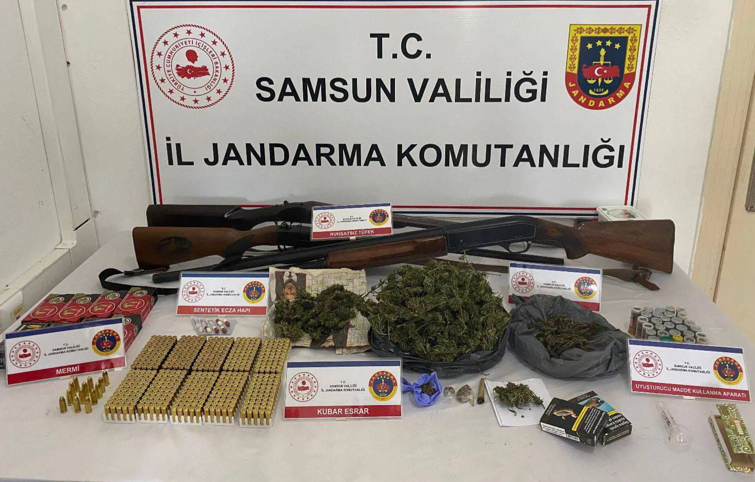 Samsun'da uyuşturucu operasyonunda 1 zanlı yakalandı