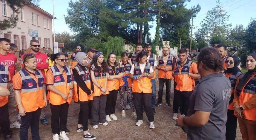 Giresun’da AFAD kampı gerçekleştirildi