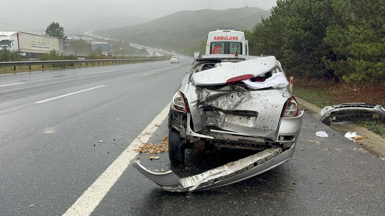 Meydana gelen trafik kazalarında 5 kişi yaralandı