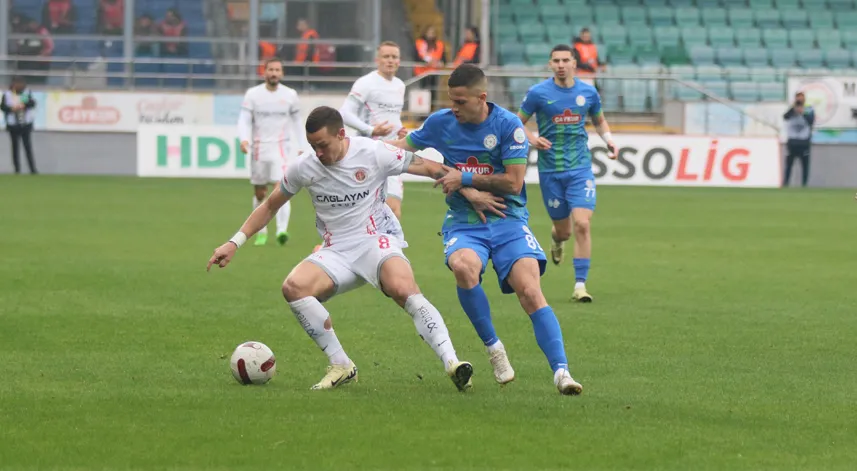 Çaykur Rizespor 25. kez Antalyaspor karşısında