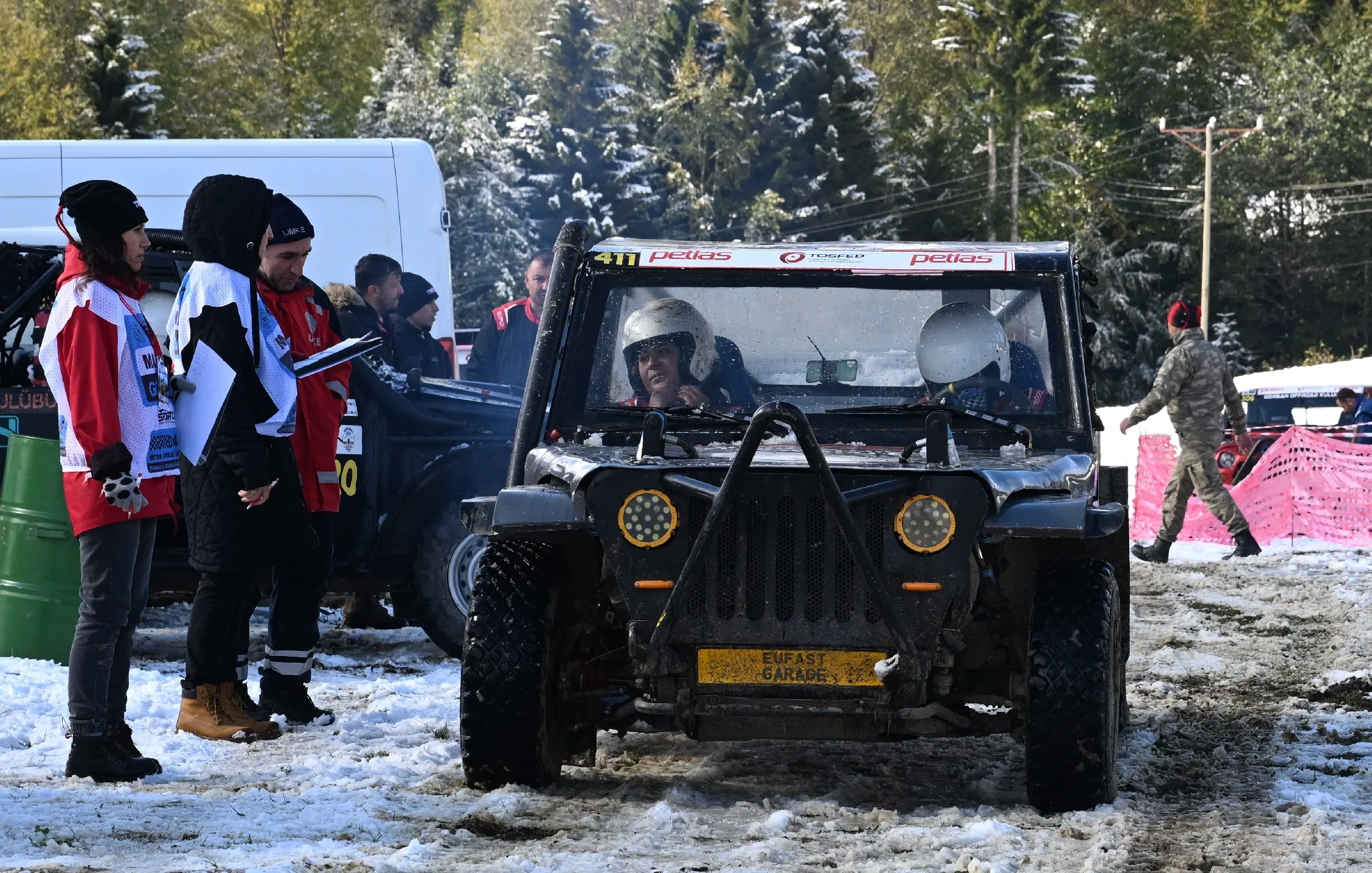 Trabzon'da Türkiye Off-Road Şampiyonası'nın 5. ayağında mukavemet etabı yapıldı