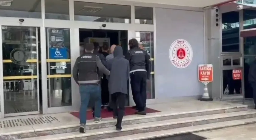 Ordu'da uyuşturucu operasyonunda 5 tutuklama